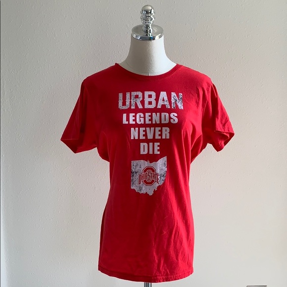 URBAN LEGENDS NEVER DIE Sht Sleeve T Shirt Size L - Picture 1 of 6